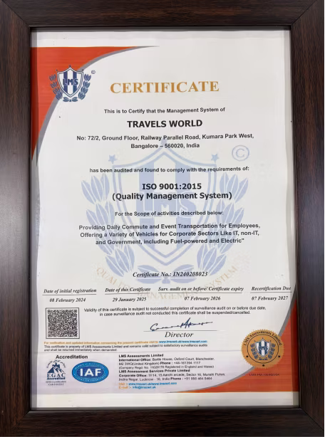 Aero India 2025 Certificate of Appreciation
